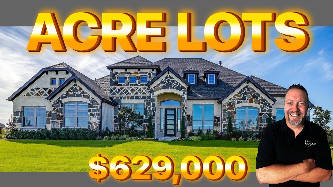Acre Lot Builds in Heath, Texas Starting at $629,990!