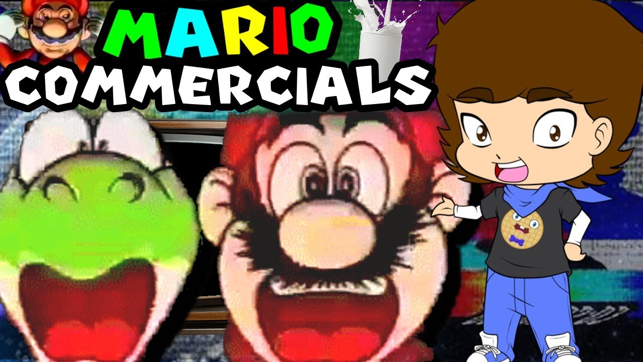 Mario's WEIRD Commercials - ConnerTheWaffle