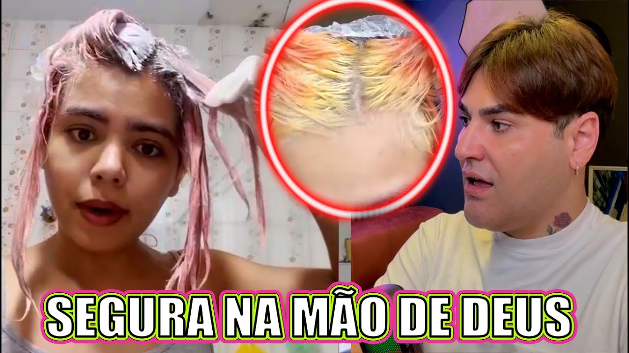 QUERIDONA? 😳 QUE CÊ FEZ? DESCOLORINDO CABELO E FORMADA NA URB