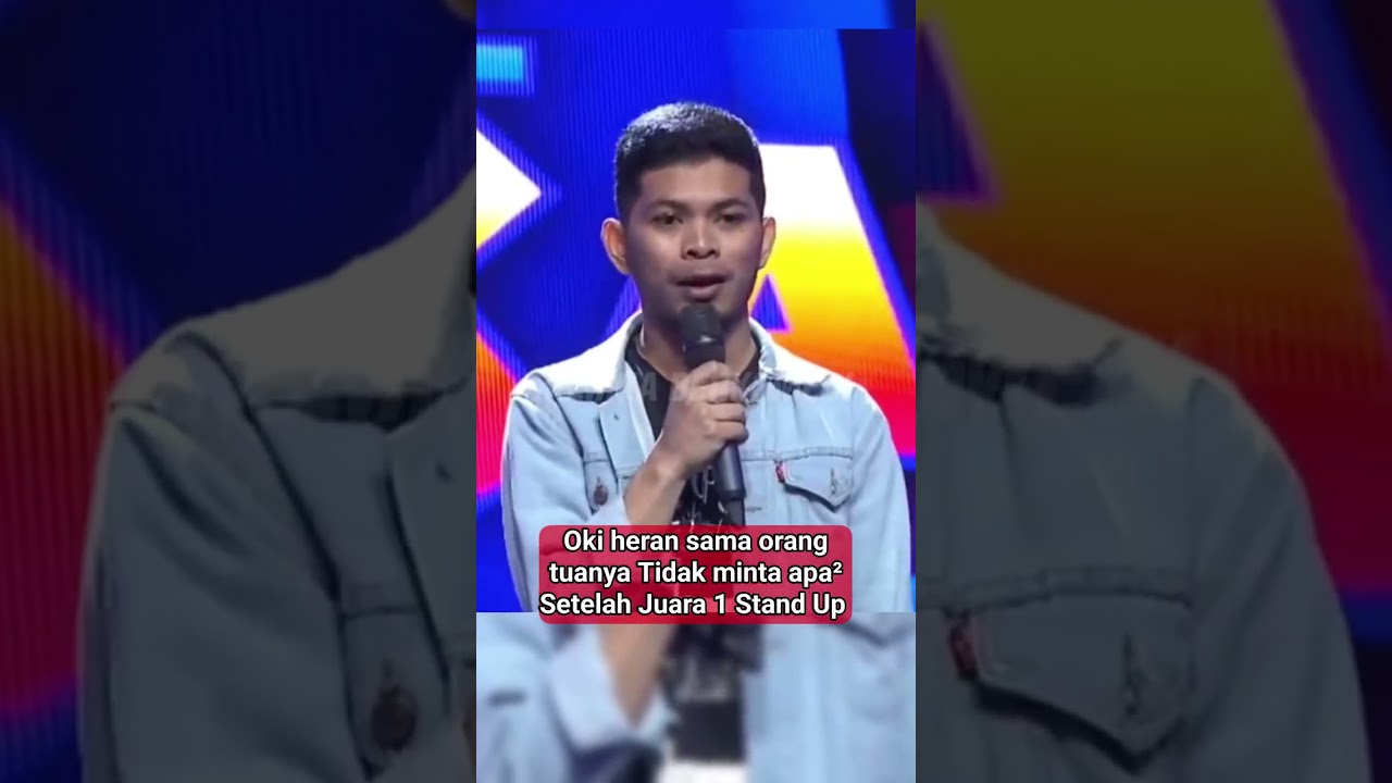 Oki Palu: Akhirnya saya cubit, tapi saya cubit pake tang 🤣🤣#standupcomedy #lucu #ngakak #fyp