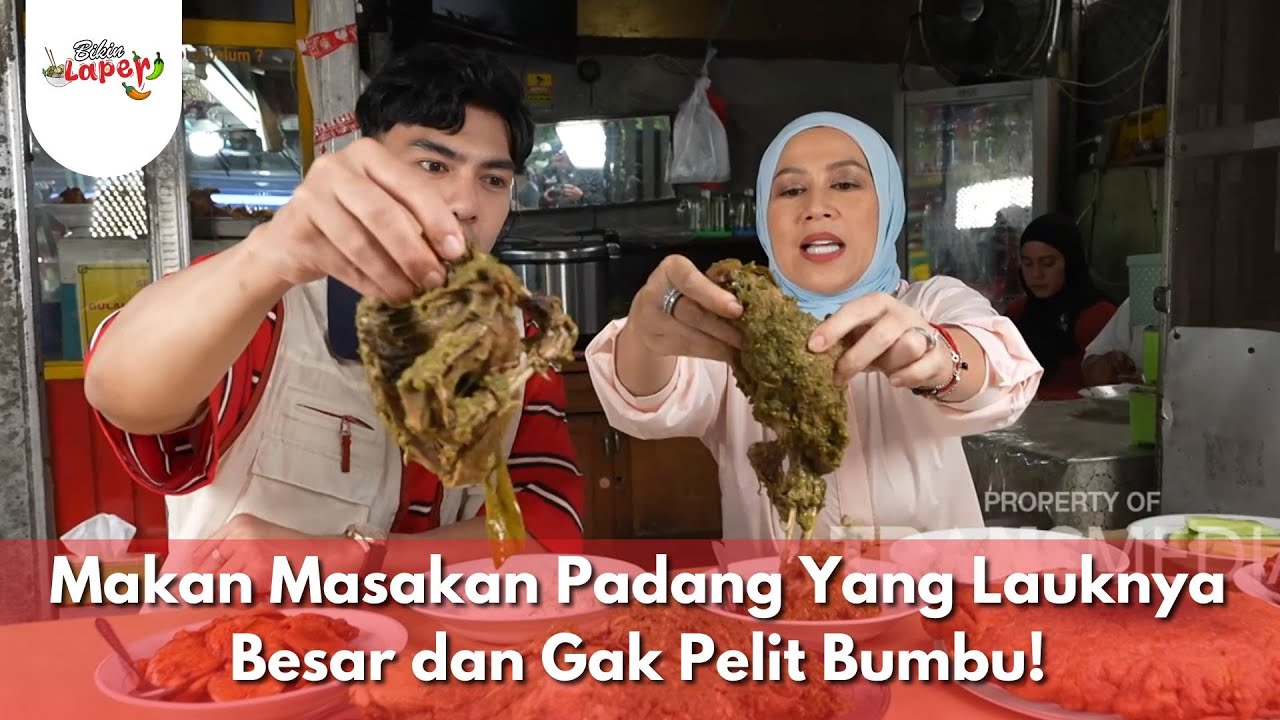 Makan Masakan Padang Yang Lauknya Besar dan Gak Pelit Bumbu! - BIKIN LAPER (22/9/25) P6