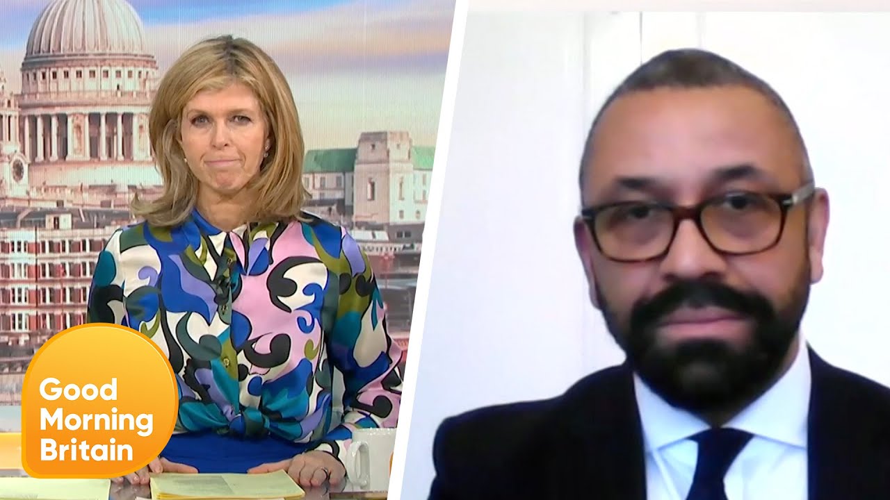 James Cleverly Questioned Over Small Boats Bill & HS2 Delay | Good Morning Britain