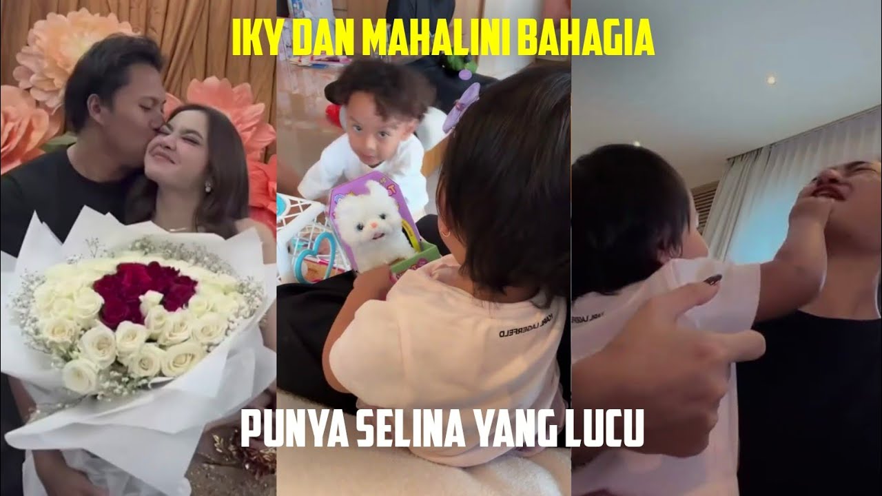 IKY DAN MAHALINI BAHAGIA, PUNYA SELINA YANG LUCU