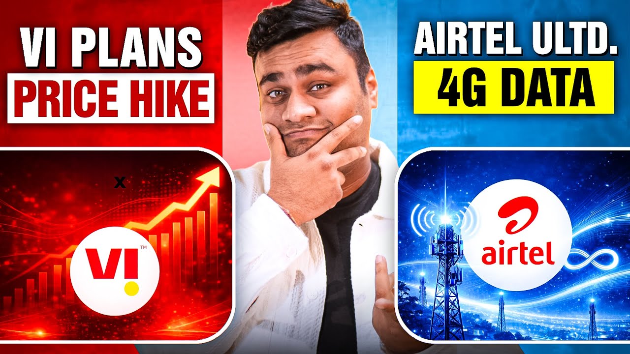 Vi Price Hike , Airtel 4G Truely UNLIMITED - Telco Masala