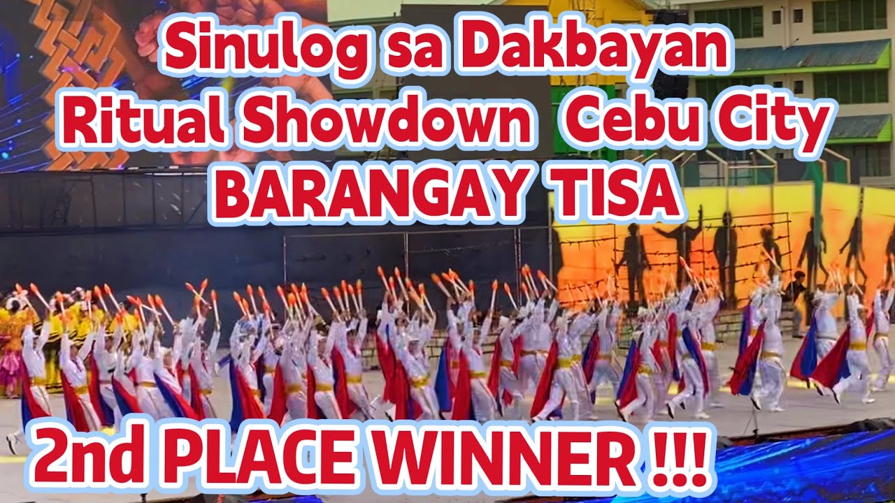 SINULOG SA DAKBAYAN 2025 Barangay Tisa 2nd PLACE WINNER Ritual Showdown Dance Festival Sinulog 2025