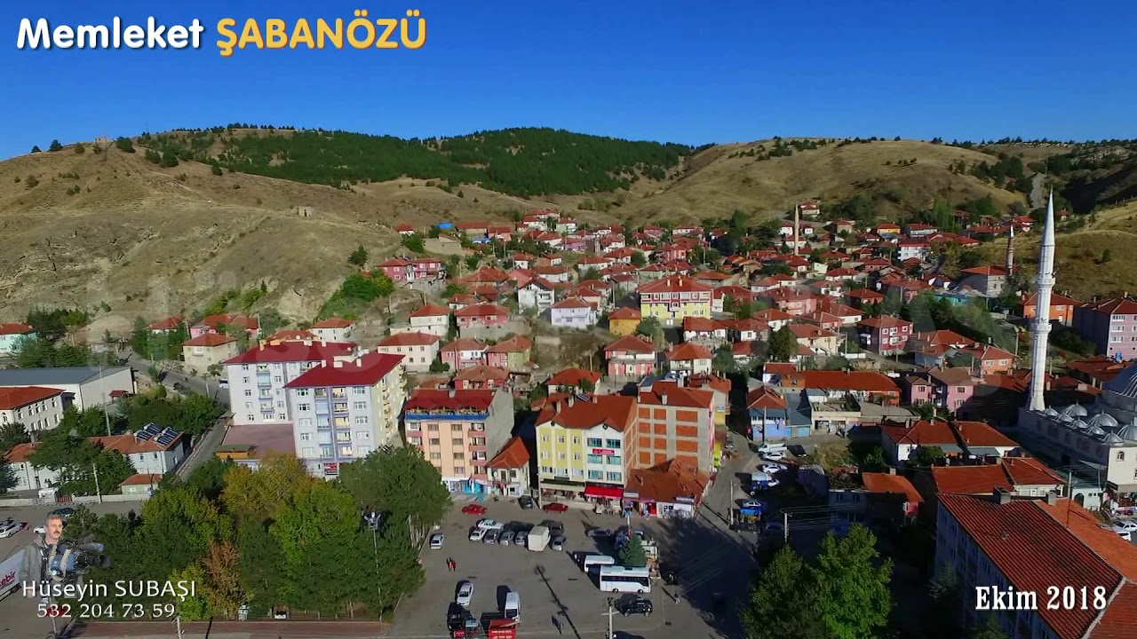 Şabanözü Havadan Görüntüleme... Ekim 2018