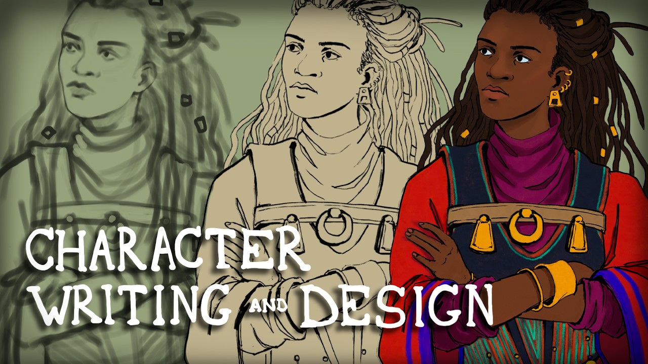 My full character design and writing process