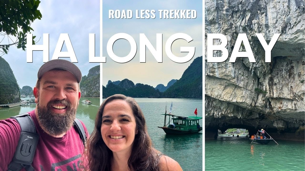 Ha Long Bay Vietnam | The Best Ha Long Bay Cruise with a beautiful top deck pool | 4K drone shots! 