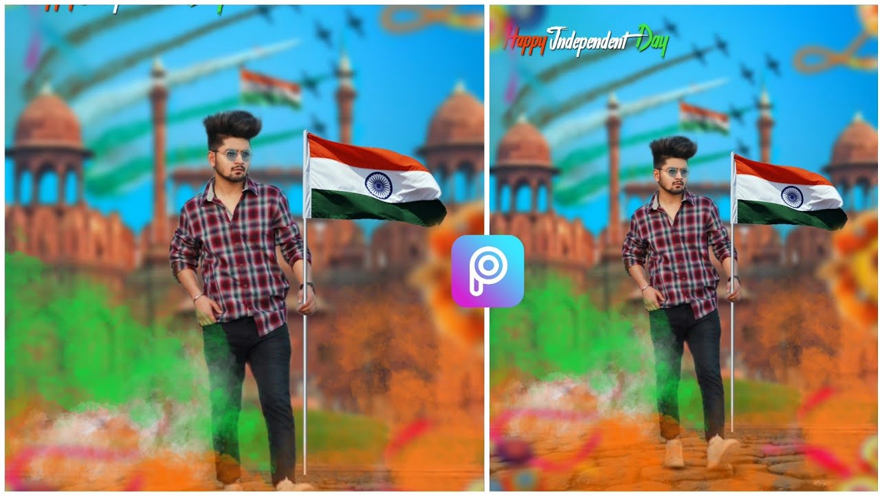 15 August Photo Editing Picsart l Independent Day Photo Editing Tutorial 2022 l SE