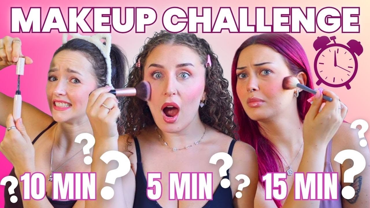Bastano 5, 10 o 15 minuti per truccarsi?⏱️Makeup Challenge con @federicazongoli e @irene.prosperi 