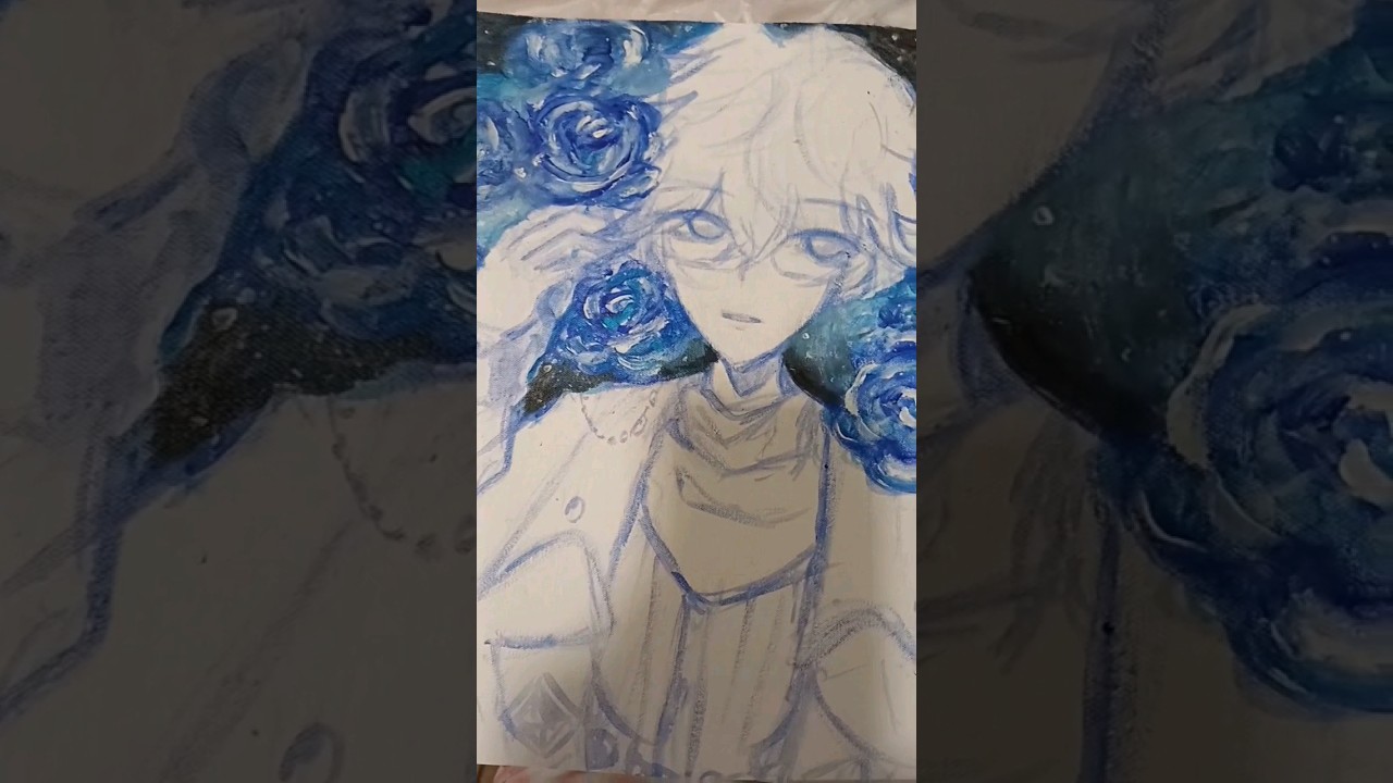 Draw Ike Eveland with me pt2 ✨️#Ikenography #ike #ikeeveland #ikefanart #nijisanji #nijisanji_en