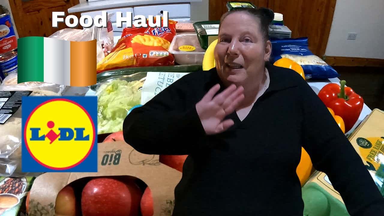 Einkaufen in Irland// Food Haul Lidl Wocheneinkauf// +Speiseplanung 🤪🛒🌿🥒🙃😱🍋🥕