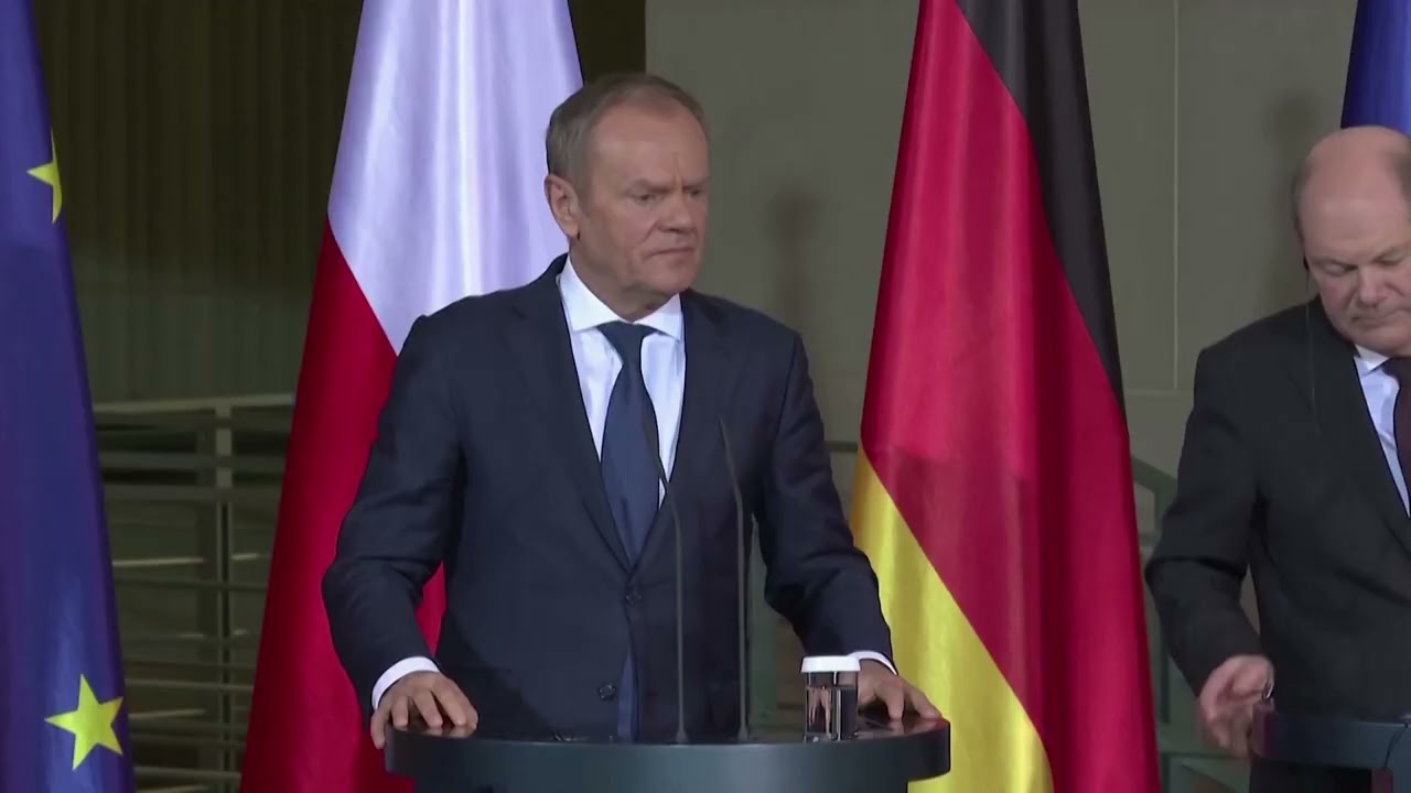 Tusk on a visit to Germany