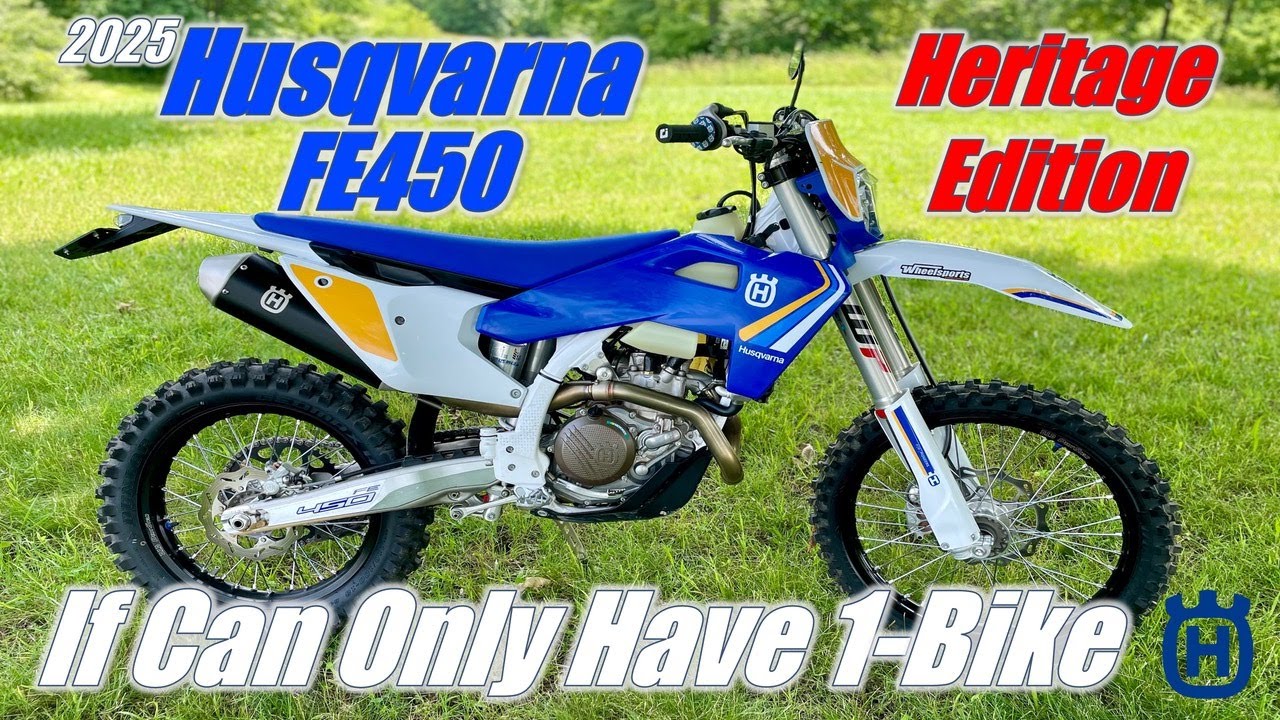2025 Husqvarna FE450 Heritage Edition: If Can Only Have 1-Bike