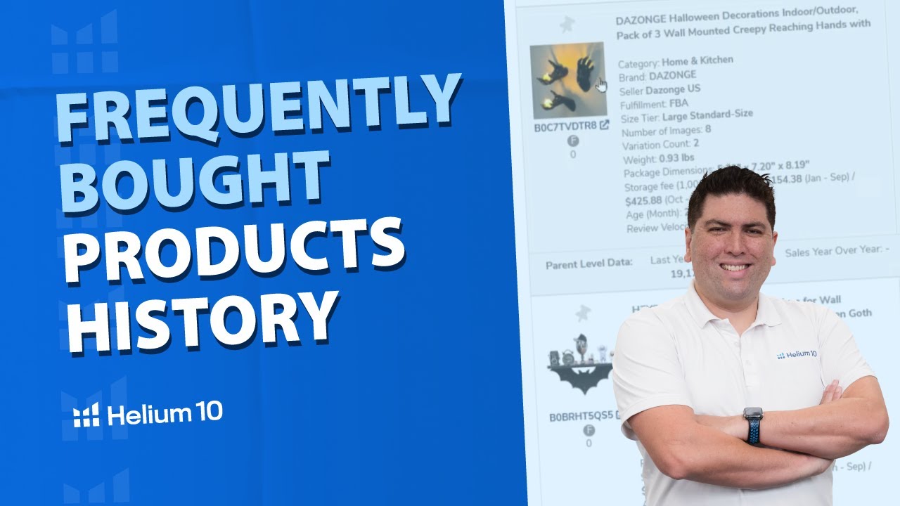 Frequently Bought Products History | Helium 10