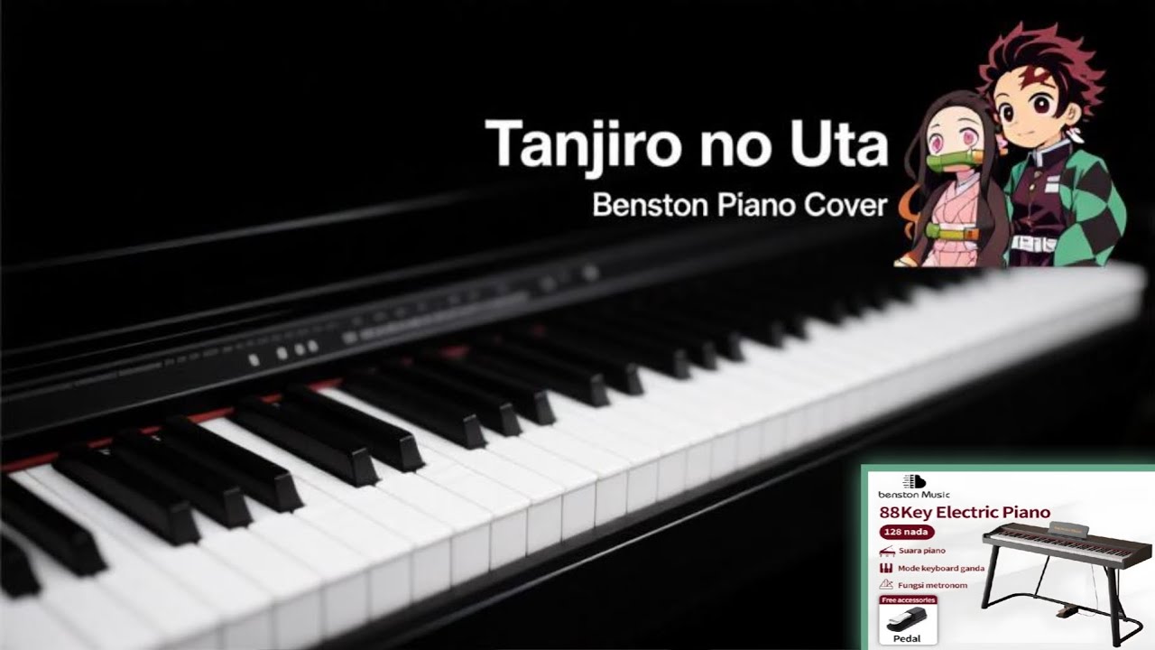 Tanjiro no Uta - Piano Cover (Benston Piano ver.) | Quiet Demon Slayer Moment