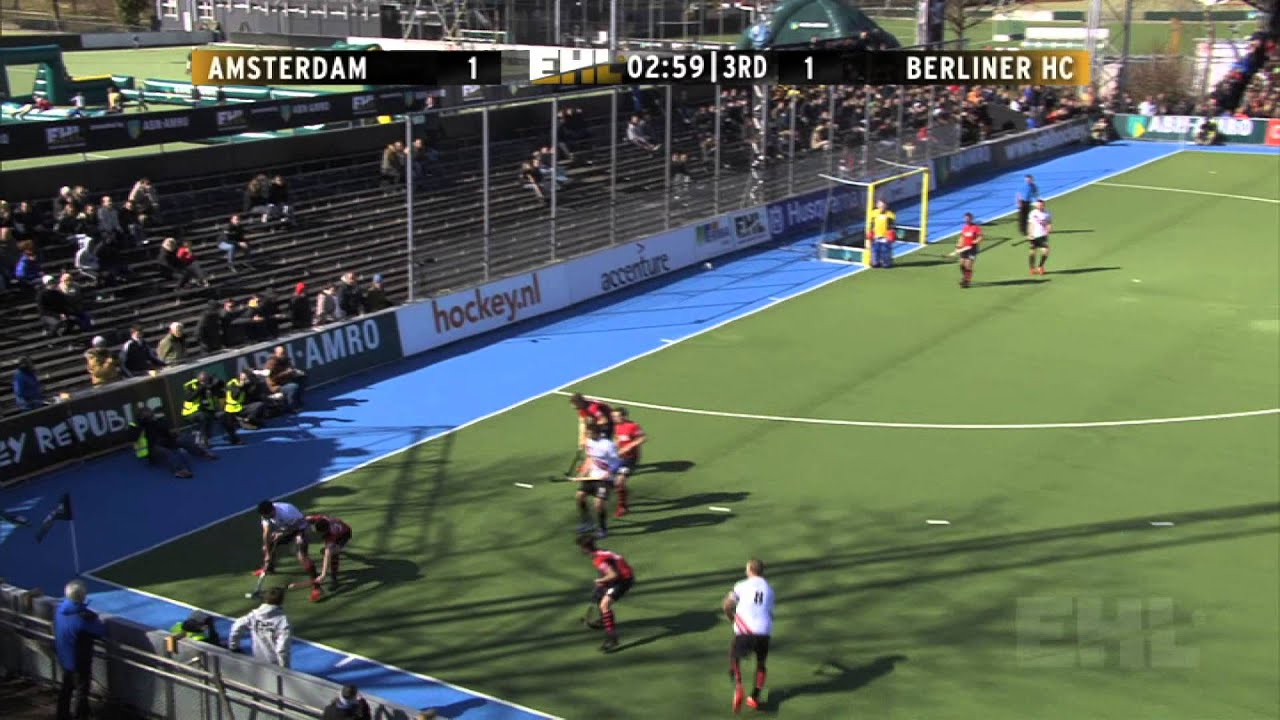 Highlights Amsterdam H&BC vs Berliner HC