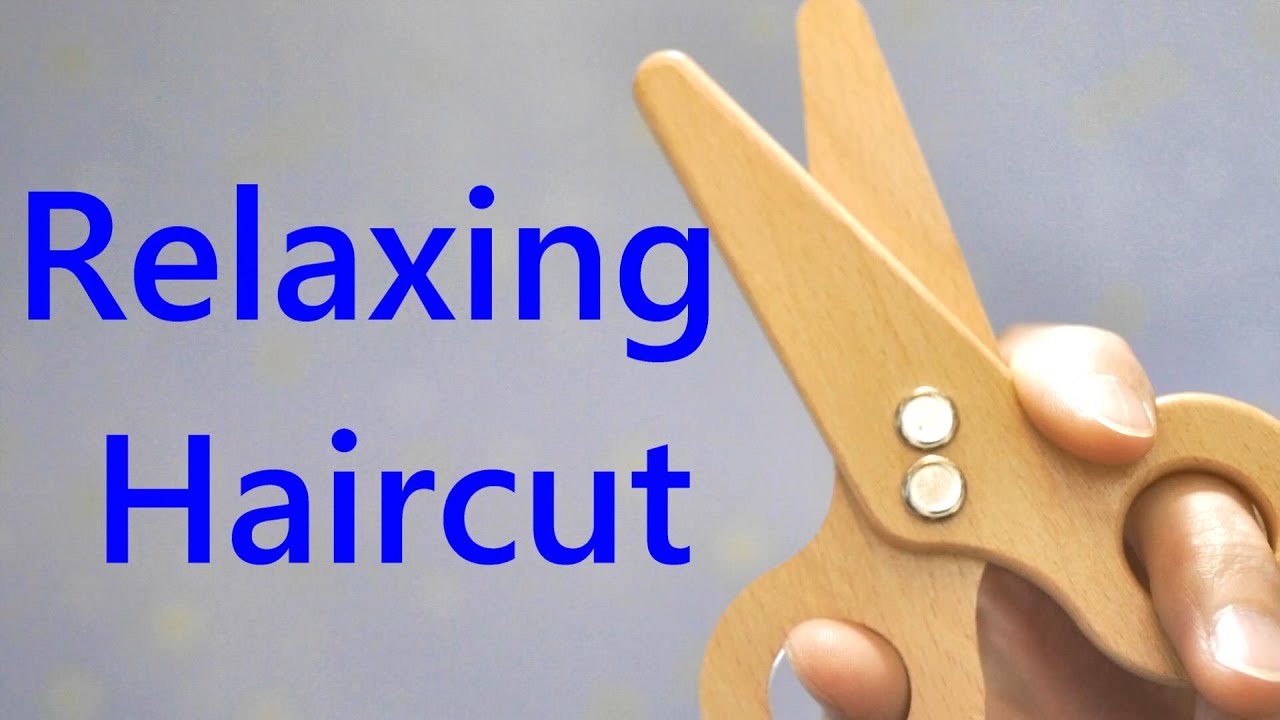 ASMR Haircut & Relaxing Massage