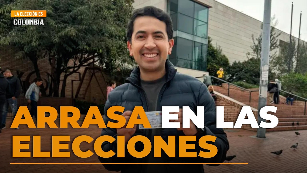 Daniel Briceño, el congresista más votado en Colombia: 