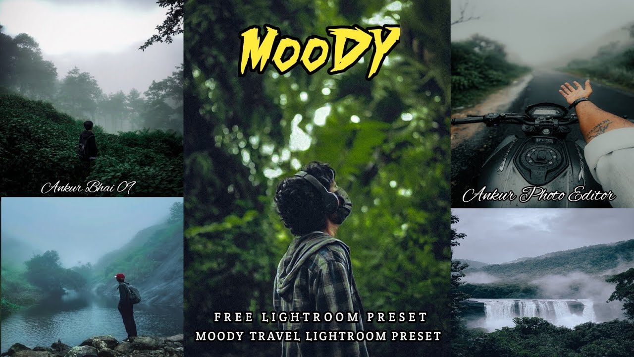 Moody lightroom preset | Free travel lightroom preset | Free lightroom preset |Moody photo editing1K