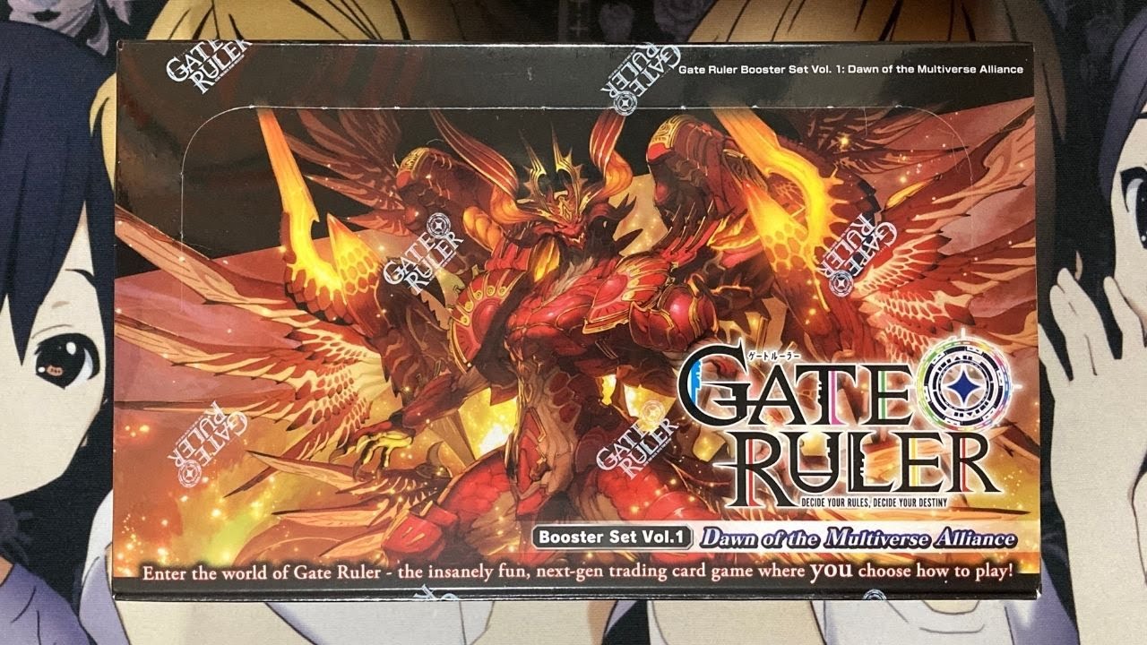 Opening My Gate Ruler Dawn of the Multiverse Alliance English Booster Box