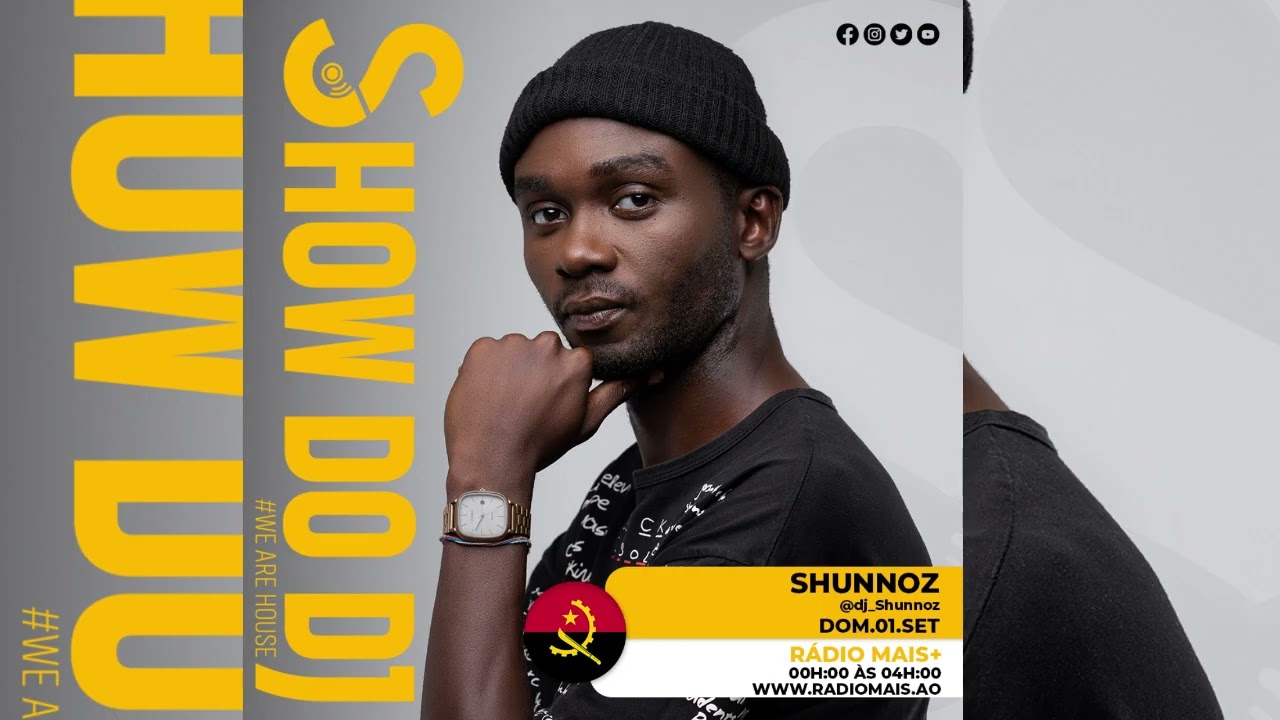 SHUNNOZ 🇦🇴 Live @ShowDoDJ #WEAREHOUSE Radio Show (O1.09. 2024)