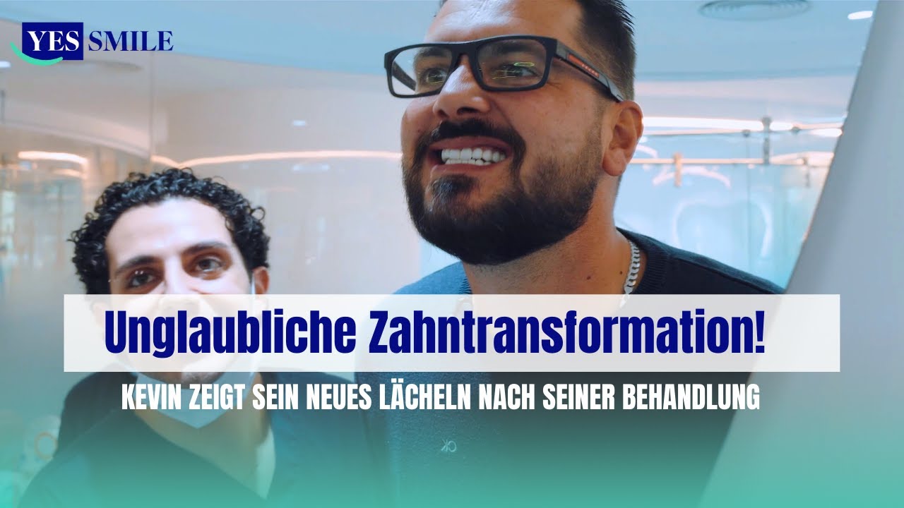 Unglaubliche Zahn-Transformation !  Kevin zeigt sein neues L&auml;cheln nach seiner Behandlung