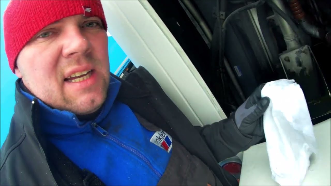 Autobus VOLVO Hybrid i przypadkowo zalane Adblue do zbiornika paliwa. Śnieg deszcz walka do końca...