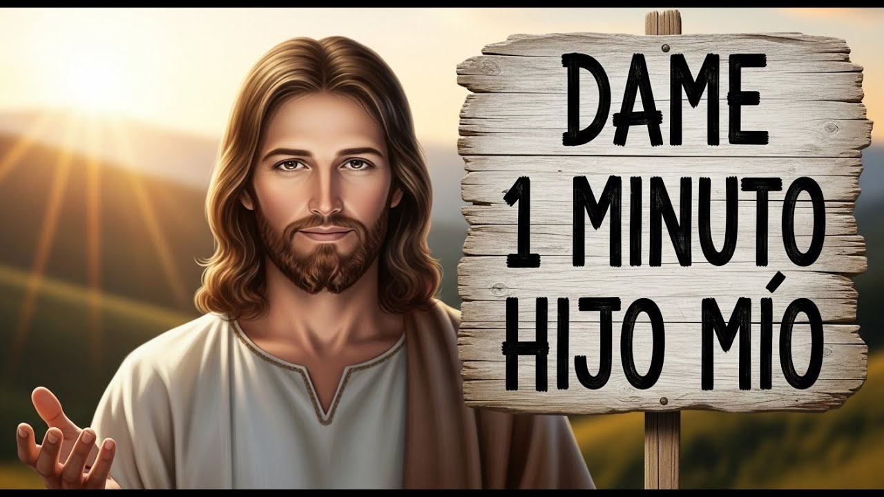 DAME 1 MINUTO | Mensaje Importante de Dios Para Ti Hoy