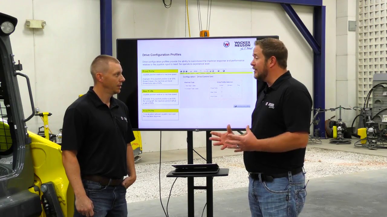 Wacker Neuson TechTalk Ep04  Drive Sensitivity Settings   Medium Frame SSL CTL