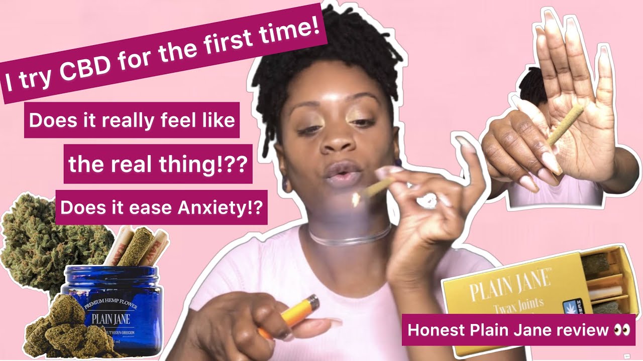 I smoke CBD blunts for the first time and it feels...! Honest Plain Jane CBD review
