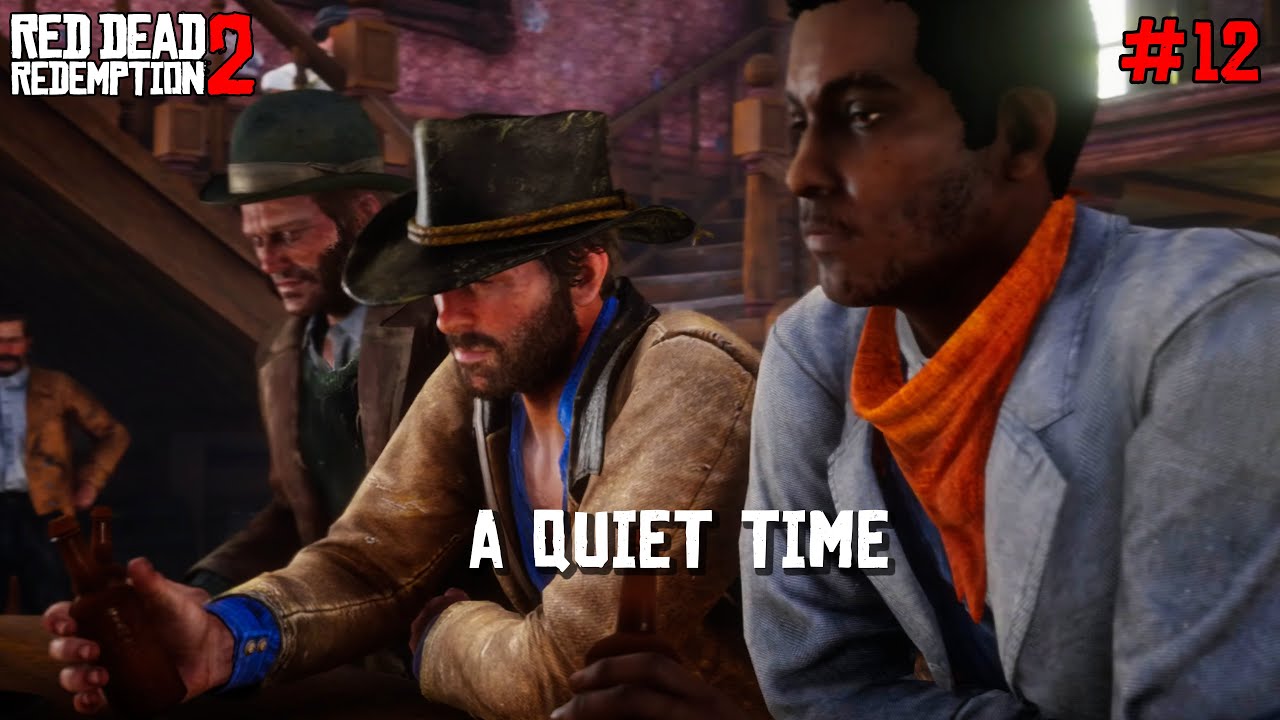 RDR2 - A Quiet Time (Partying With Lenny) | 4K No Commentary
