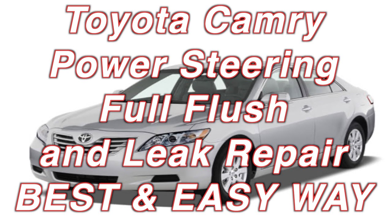 Toyota Camry power steering fluid flush and hose replacement LEXUS Avalon