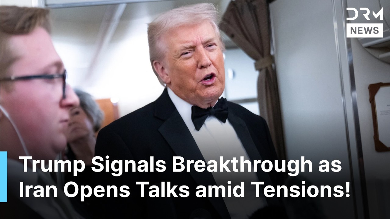 'Iran Is Seriously Talking with Washington’, Trump Speaks on Iran Amid Tensions | DRM News | AC1Z