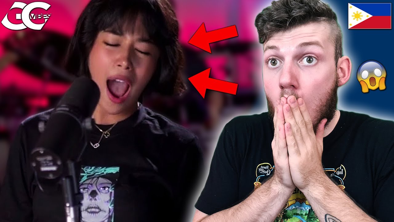 RAPPER REACTS to Gigi De Lana (Unholy Cover!) FIRST TIME REACTION! | CRAZY COVER!