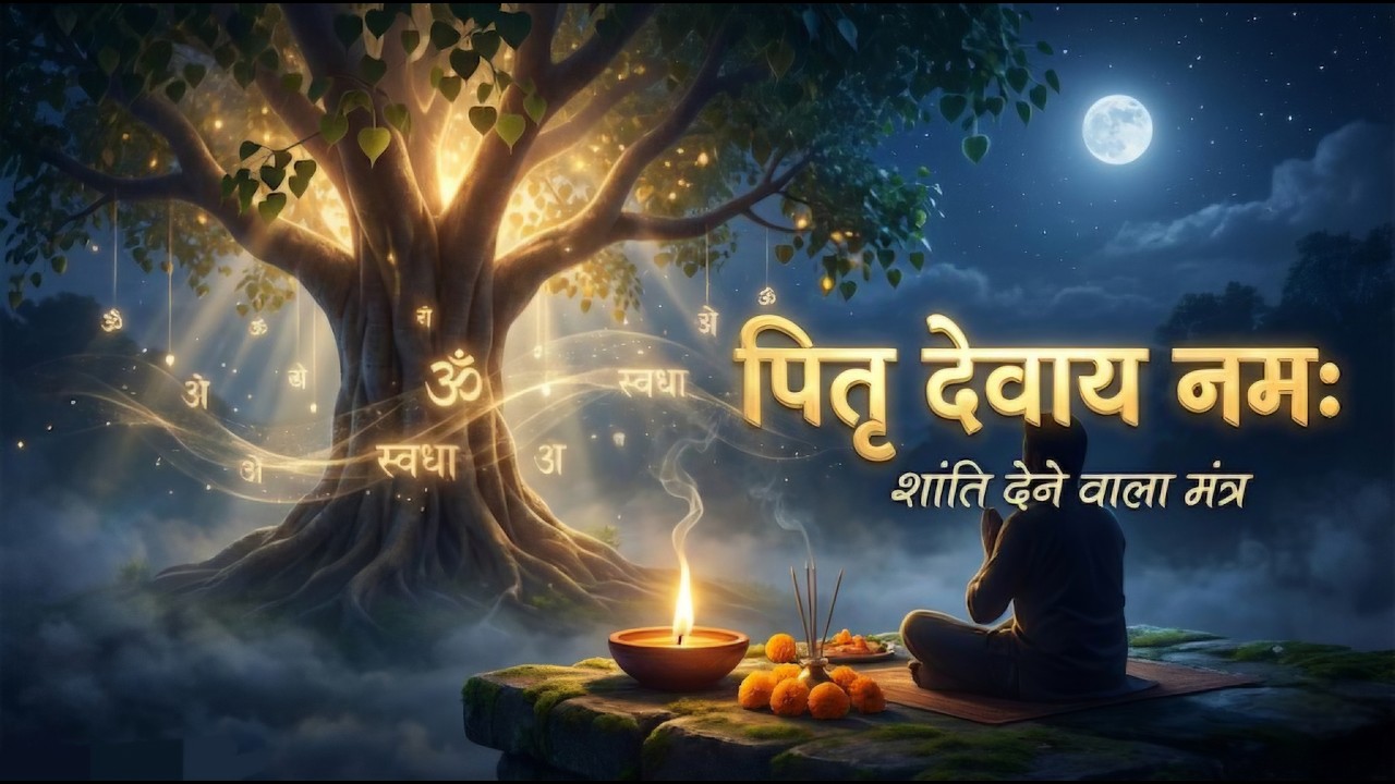 पितृ देवाय नमः 🙏 7 मिनट का पितृ शांति मंत्र | Pitra Ji Chant for Peace, Shradh & Amavasya