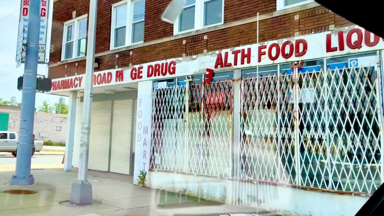 West Glen Park Gary, Indiana ~ Virtual Van Ride ~ 35th Ave to 37th Ave Blocks
