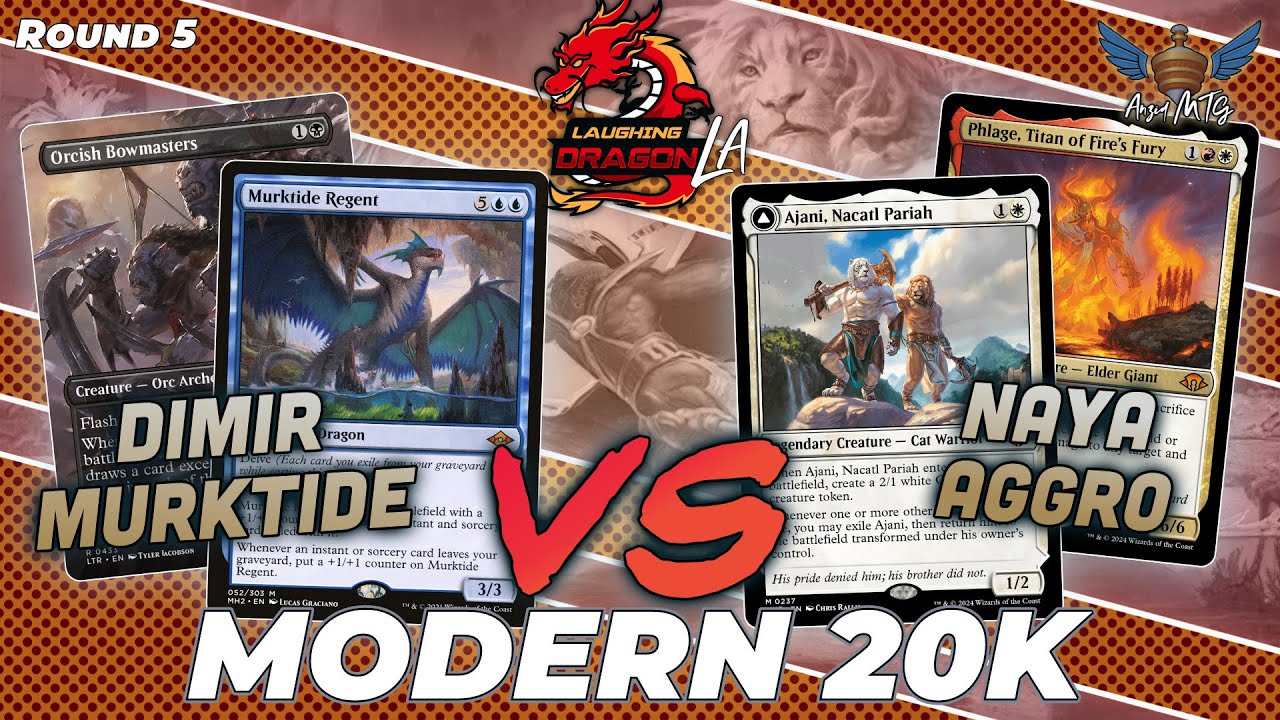 Dimir Murktide vs Naya Aggro | MTG Modern | MXP Los Angeles Modern 20k | Round 5