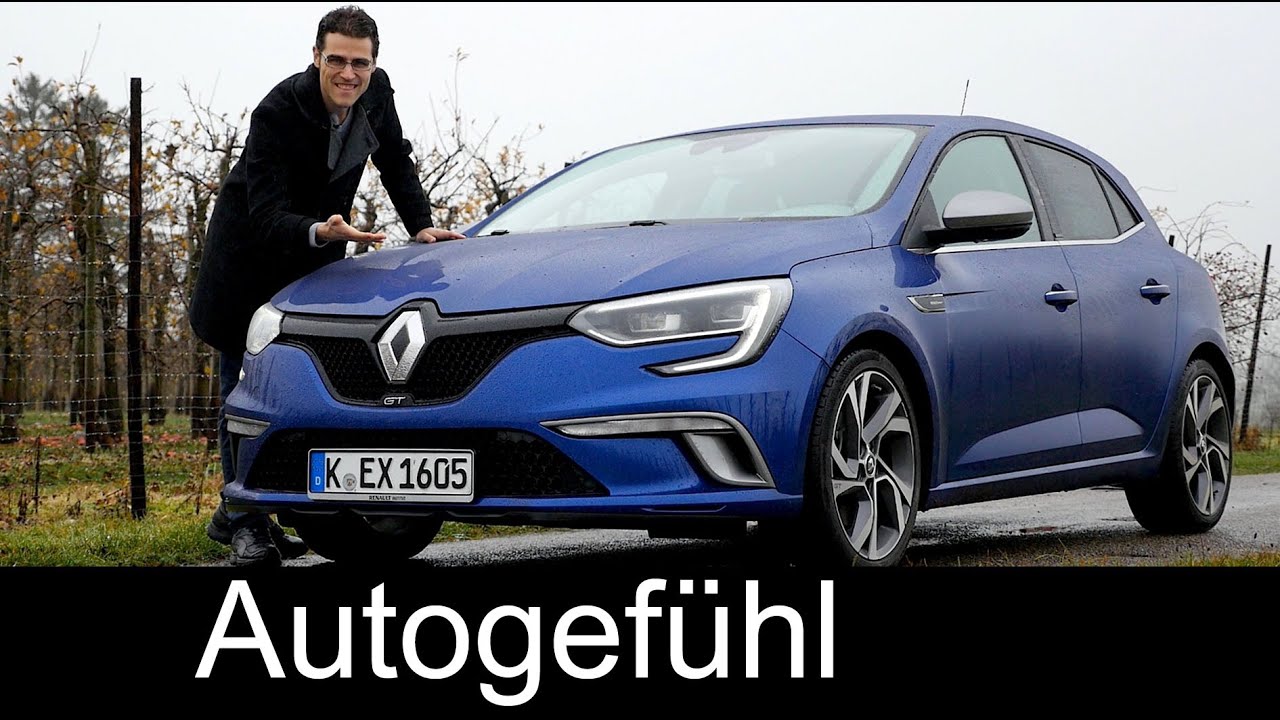 Renault Megane GT FULL REVIEW test driven all-new GT & Bose Edition 2016 neuer - Autogefühl