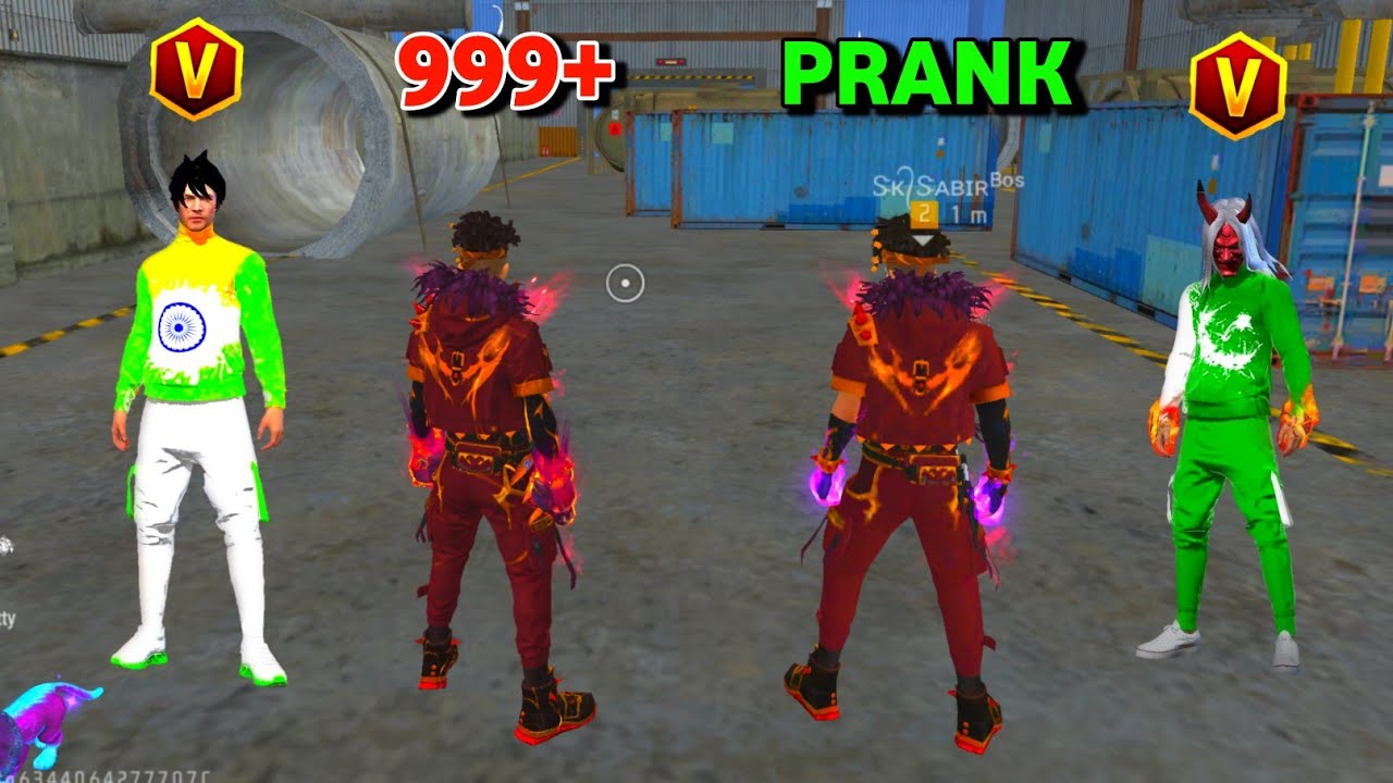 Offline Prank 😂 First Time | New Bundle 🔥 Garena Free Fire 👿 कौन जीतेगा 😱 Y GAMING
