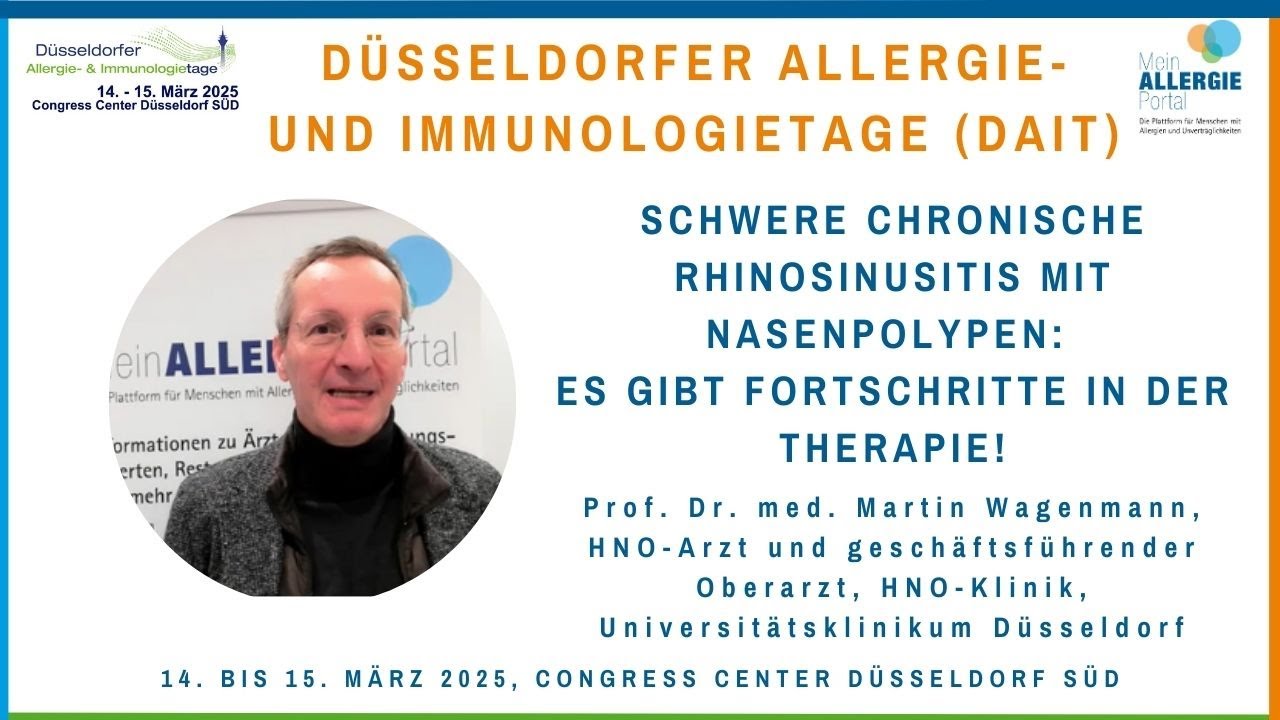 Schwere chronische Rhinosinusitis mit Nasenpolypen: Es gibt Fortschritte in der Therapie!