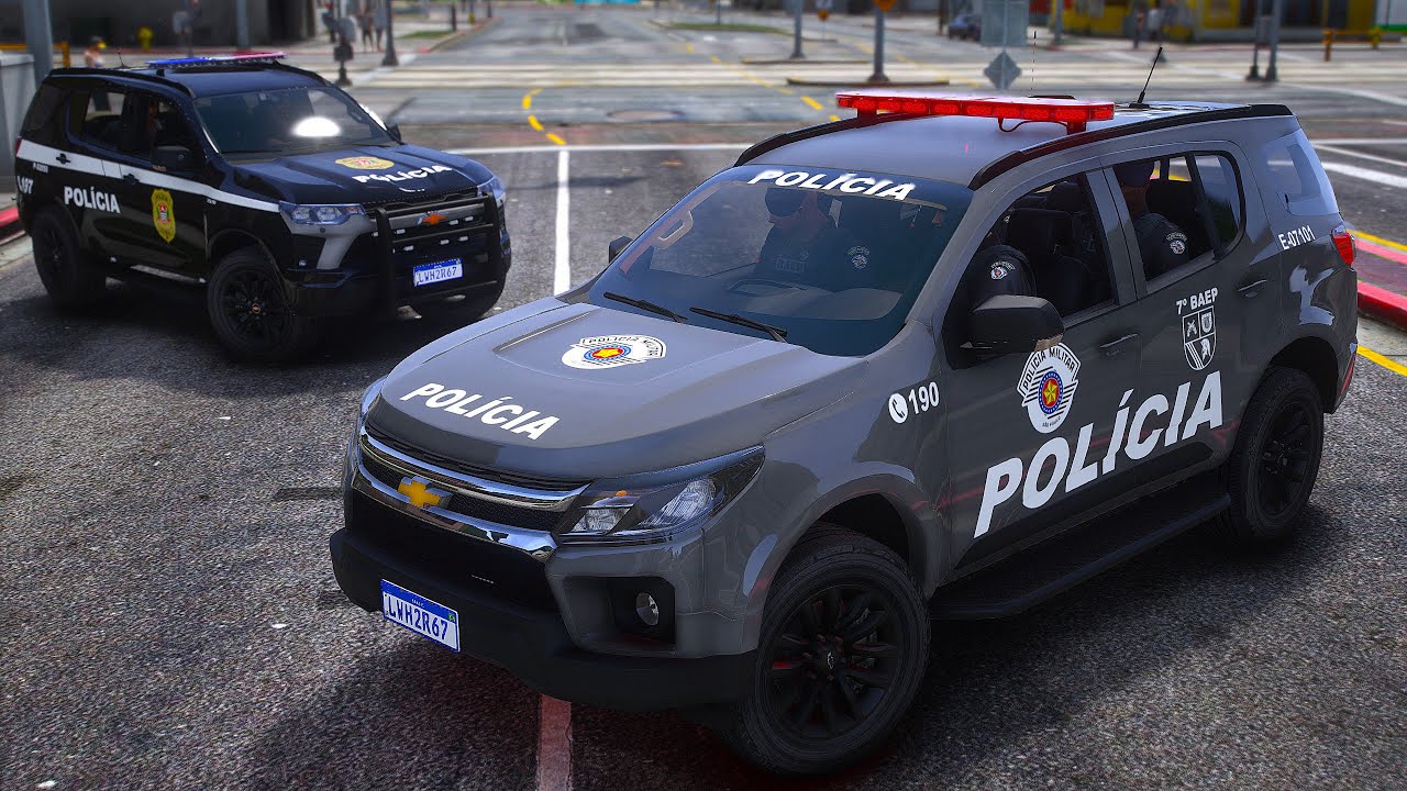 PERSEGUIÇÃO + TROCA DE TIROS BAEP PMESP | GTA 5 POLICIAL