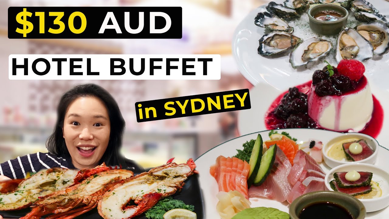 130 долларов за шведский стол в роскошном отеле Langham Sydney! | Видеоблог Seafood Feast Sydney