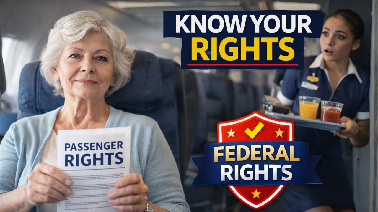 Senior Travelers Beware ✈️ 10 Airline Rights Protected by Law (Most Never Claim Them)