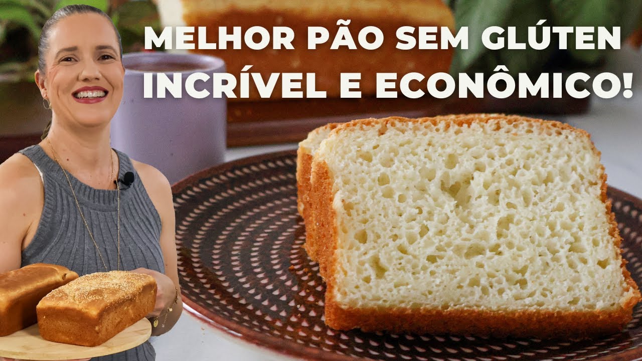 Pão Sem Glúten Mais Fácil e Barato do Mundo, Revelado!