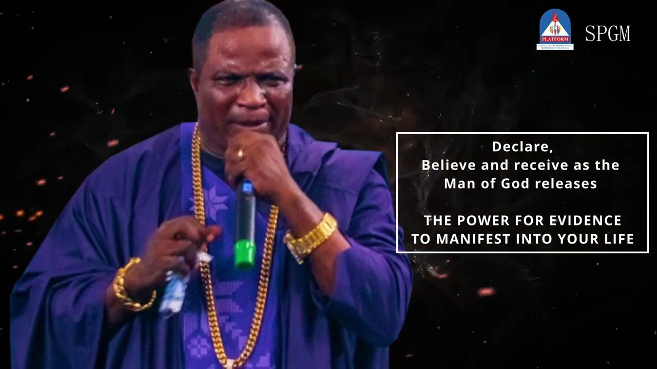 Releasing Power for Evidence Prayer over your life.