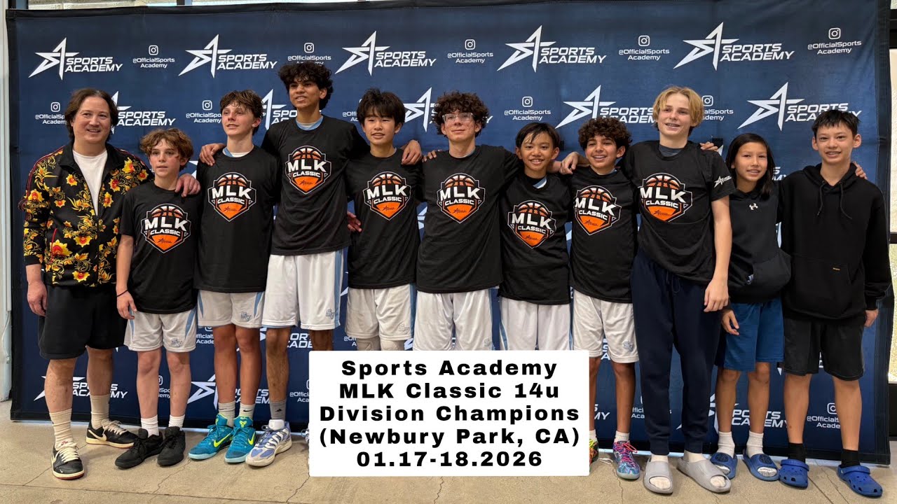 Sports Academy | MLK Classic 14u Division Champions | 01.17-18.2026 