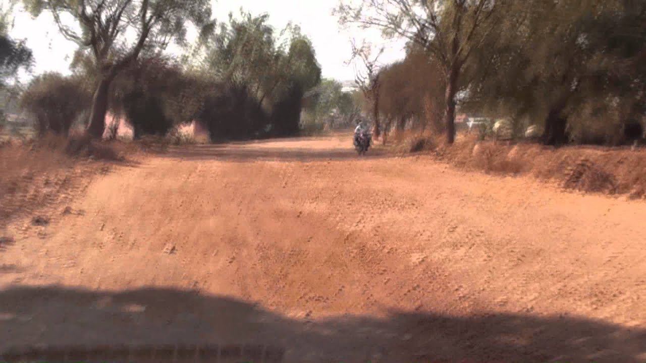 Terrible roads at Sandur