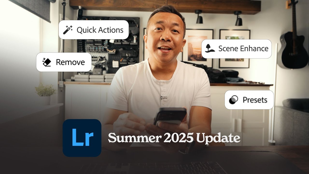 Lightroom Summer 2025 Update – Lens Blur, Generative Remove, Scene Enhance & More!