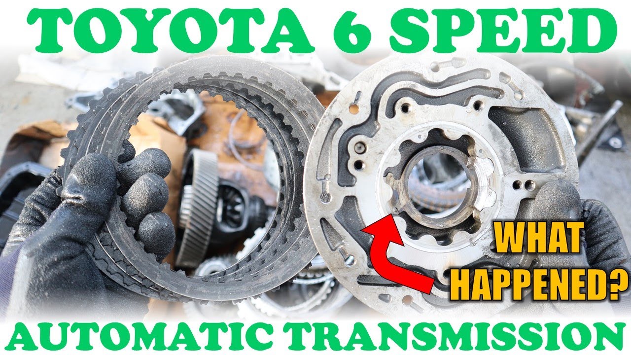 НЕИСПРАВНАЯ КОРОБКА ПЕРЕДАЧ Toyota? Разборка 6-ступенчатой ​​АКПП U660!